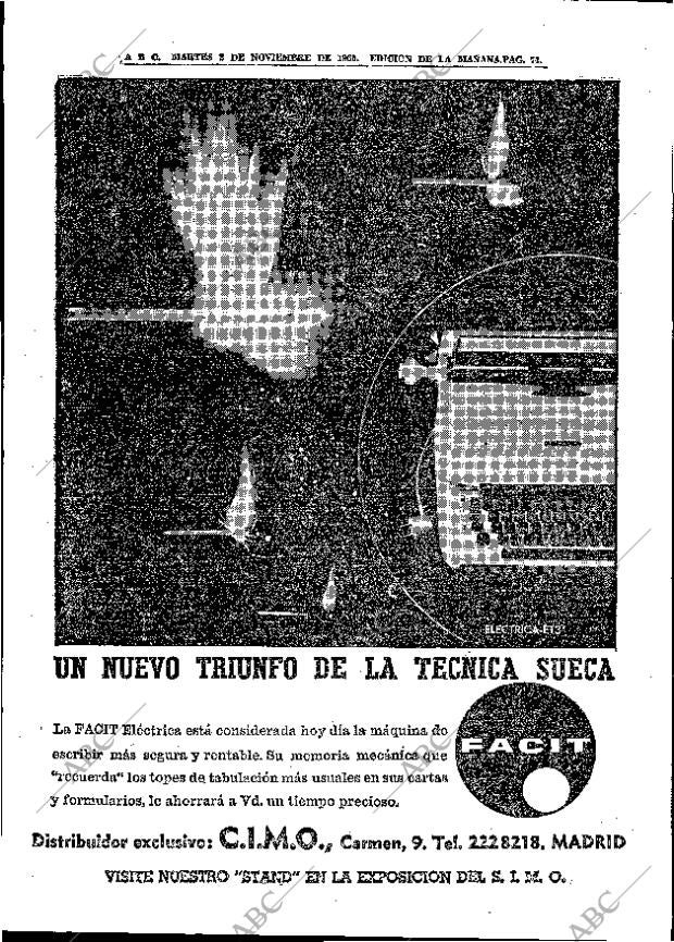 ABC MADRID 02-11-1965 página 74