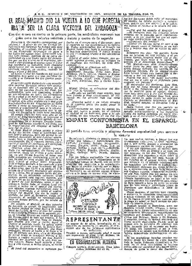 ABC MADRID 02-11-1965 página 77