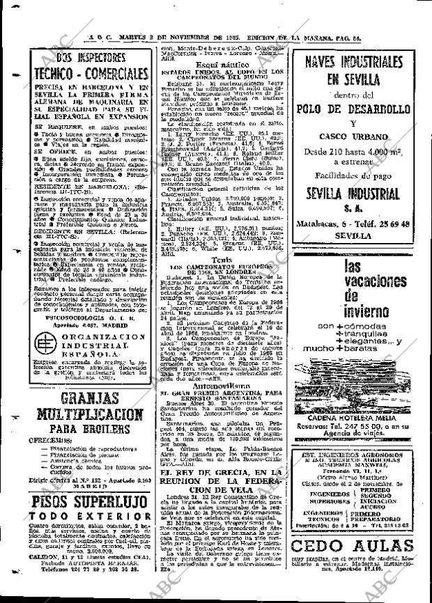 ABC MADRID 02-11-1965 página 84