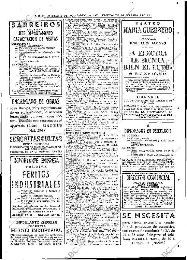 ABC MADRID 02-11-1965 página 89