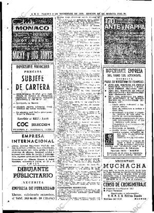 ABC MADRID 02-11-1965 página 90