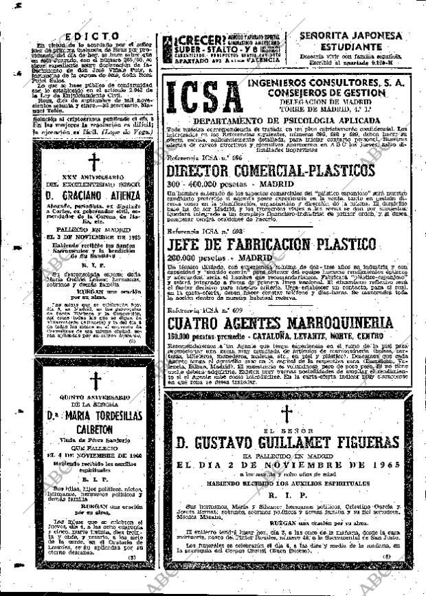 ABC MADRID 03-11-1965 página 116