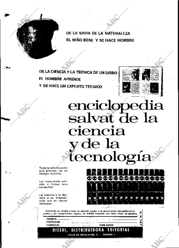ABC MADRID 06-11-1965 página 22