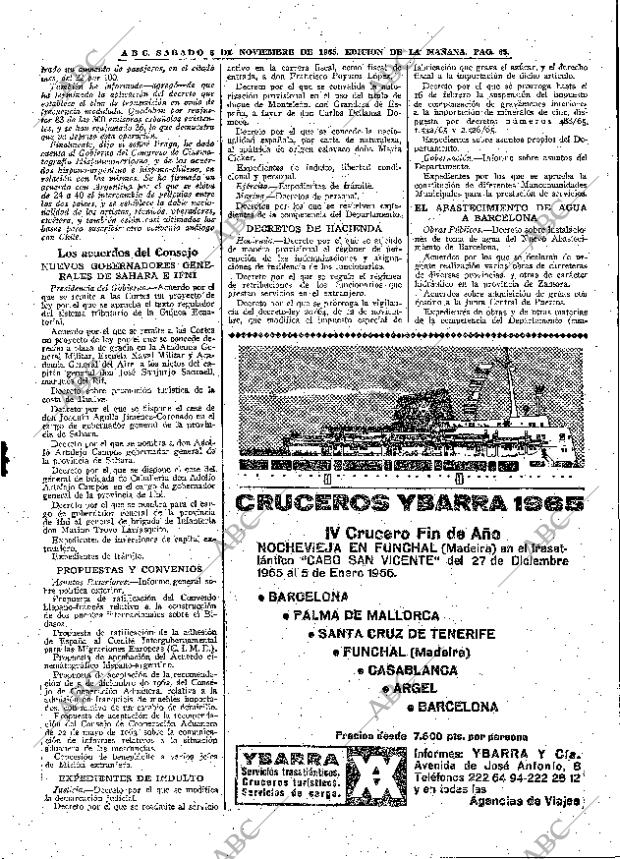ABC MADRID 06-11-1965 página 65