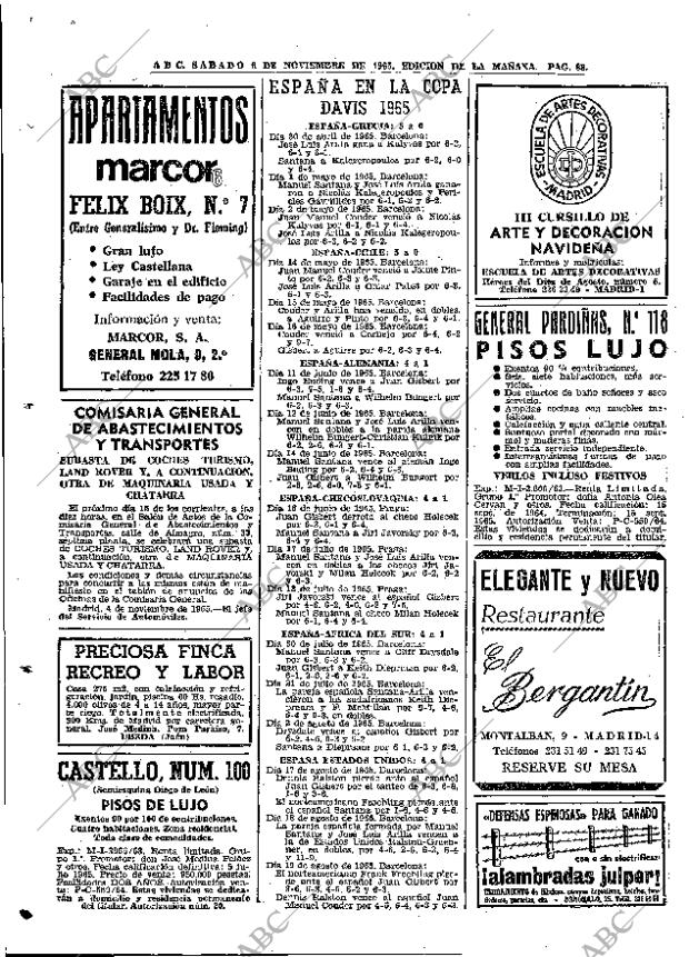 ABC MADRID 06-11-1965 página 88