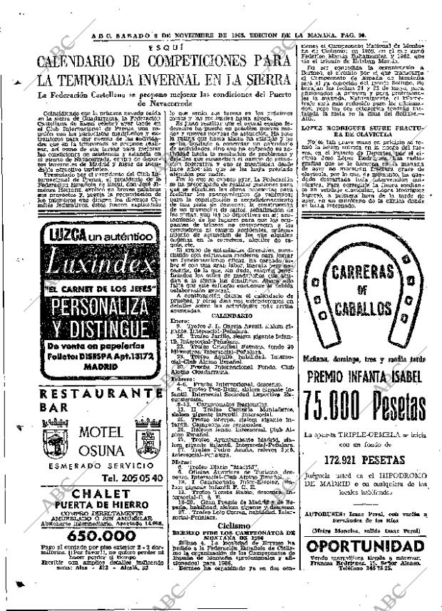 ABC MADRID 06-11-1965 página 90