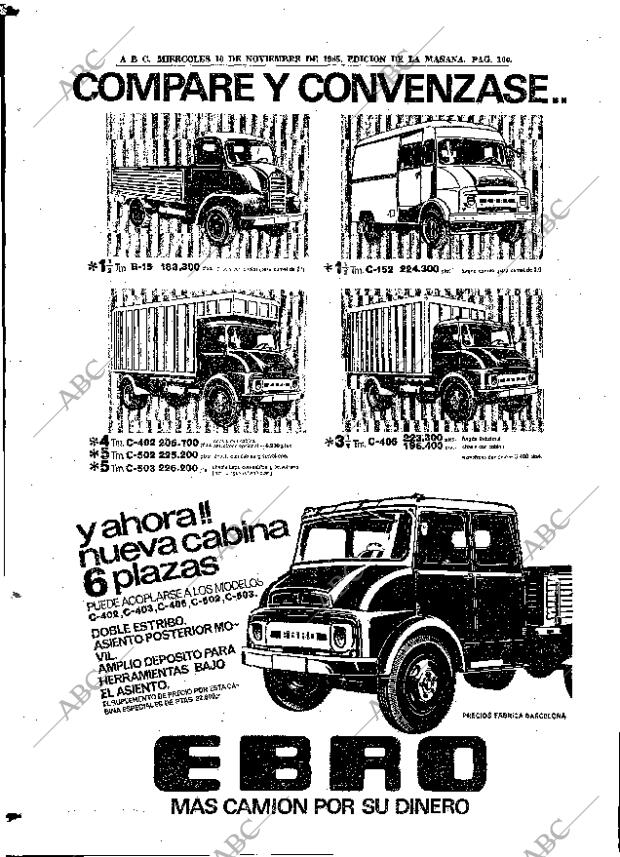 ABC MADRID 10-11-1965 página 100