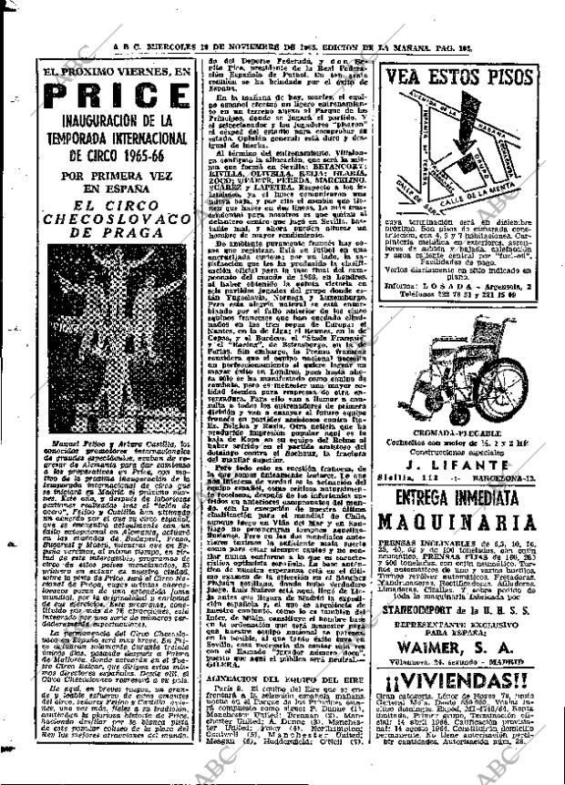 ABC MADRID 10-11-1965 página 102