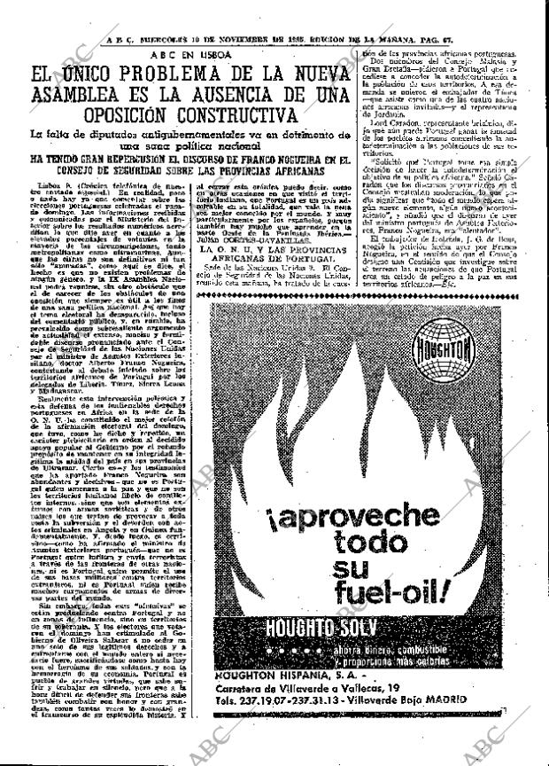 ABC MADRID 10-11-1965 página 67