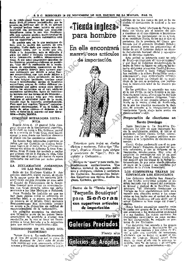 ABC MADRID 10-11-1965 página 70