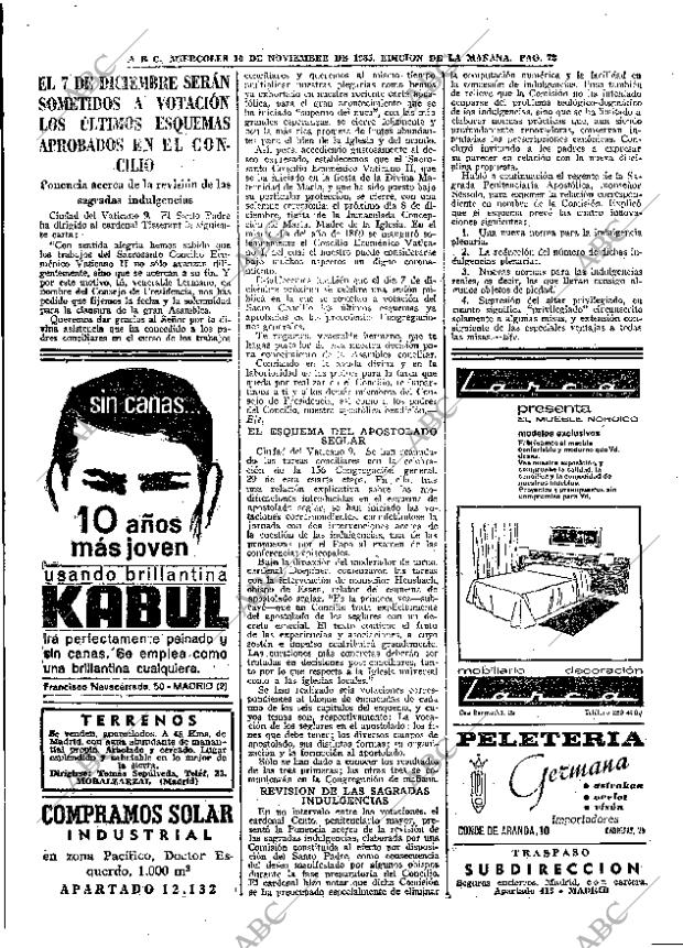 ABC MADRID 10-11-1965 página 72