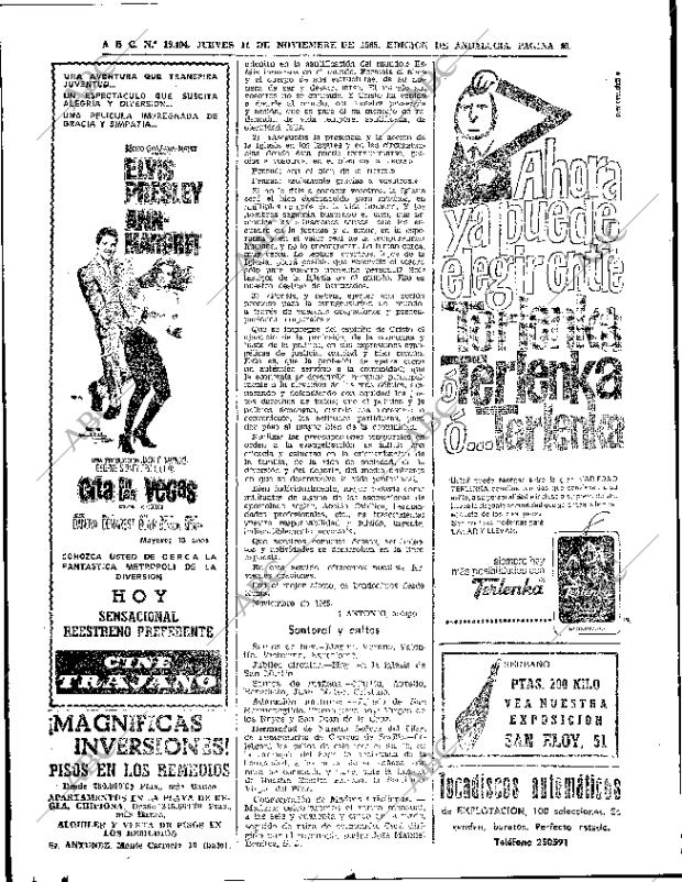 ABC SEVILLA 11-11-1965 página 46