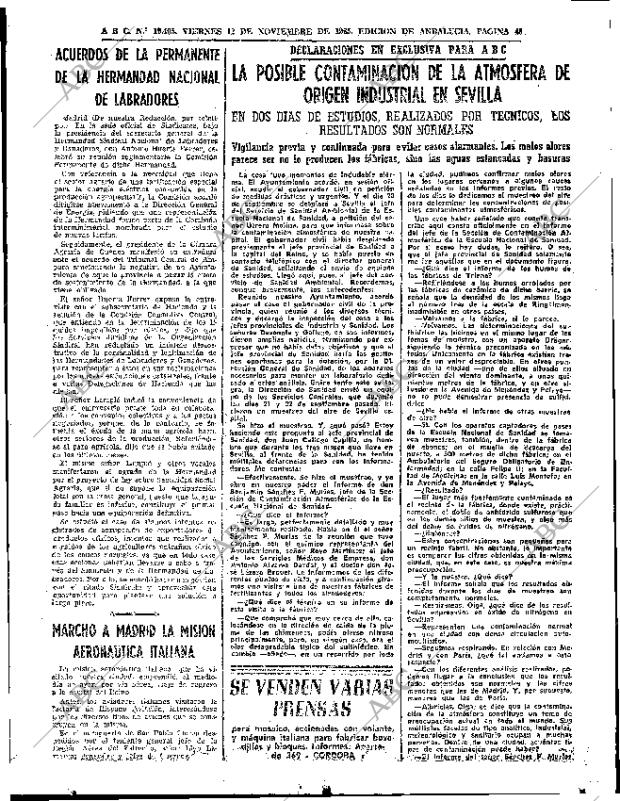 ABC SEVILLA 12-11-1965 página 45