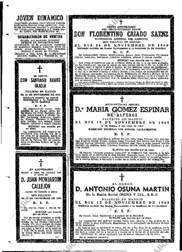 ABC MADRID 13-11-1965 página 124