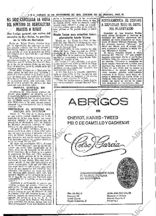 ABC MADRID 13-11-1965 página 73