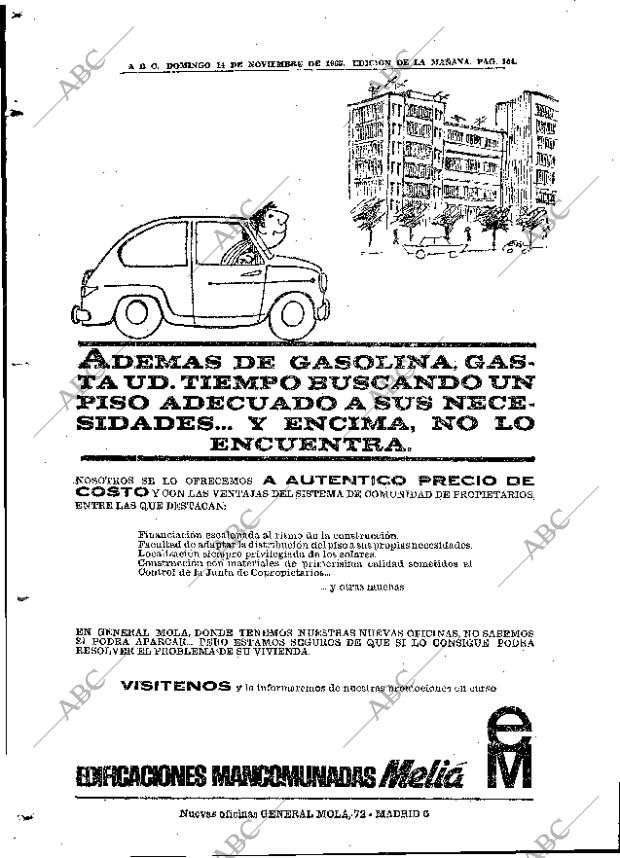 ABC MADRID 14-11-1965 página 104