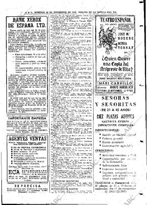 ABC MADRID 14-11-1965 página 109