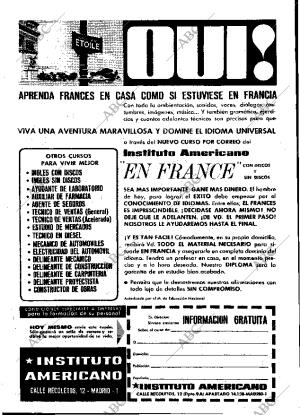 ABC MADRID 14-11-1965 página 49