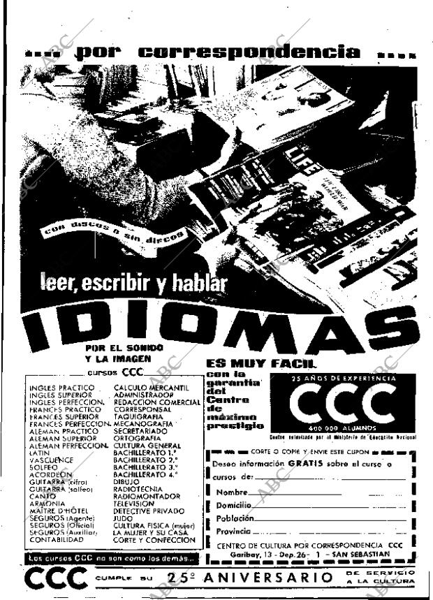 ABC MADRID 14-11-1965 página 52