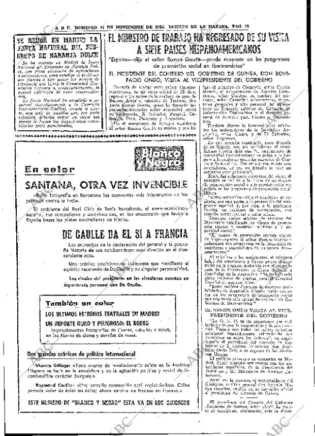 ABC MADRID 14-11-1965 página 73