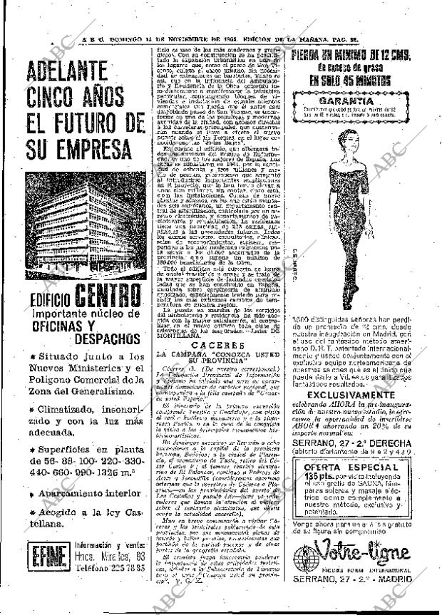 ABC MADRID 14-11-1965 página 82