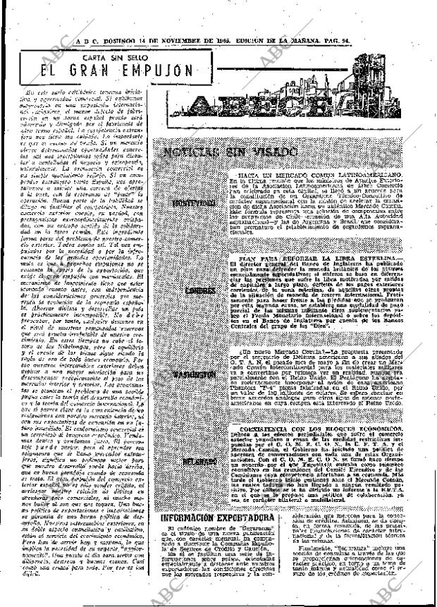 ABC MADRID 14-11-1965 página 94