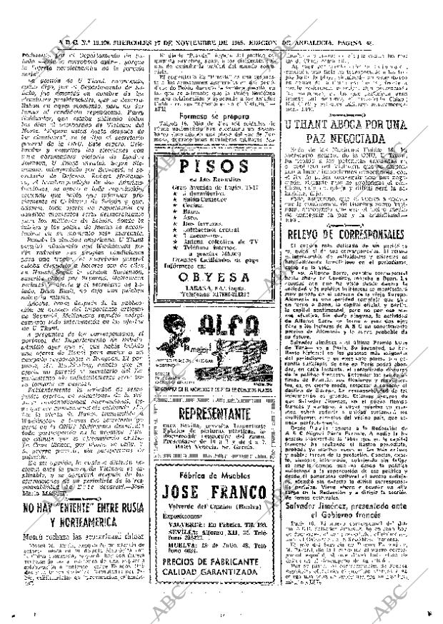 ABC SEVILLA 17-11-1965 página 48
