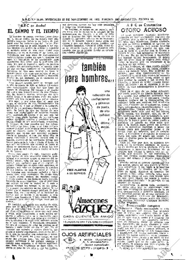 ABC SEVILLA 17-11-1965 página 65