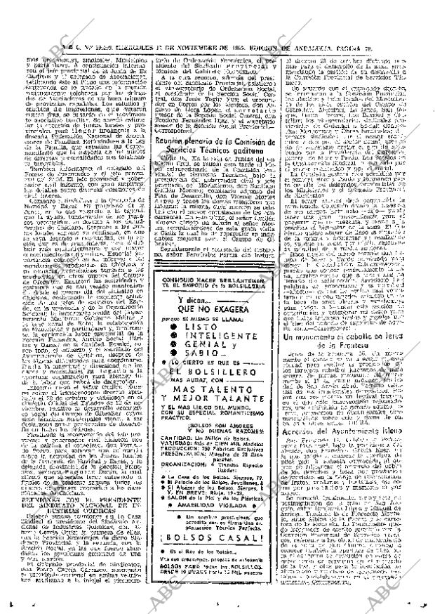 ABC SEVILLA 17-11-1965 página 70