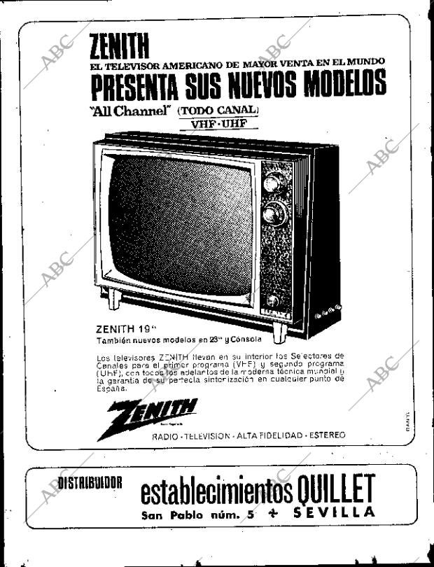 ABC SEVILLA 19-11-1965 página 20