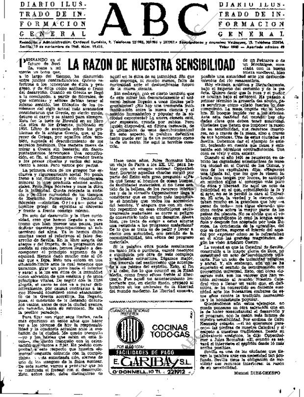 ABC SEVILLA 19-11-1965 página 3