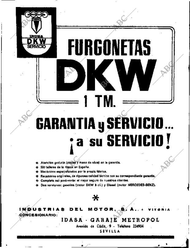 ABC SEVILLA 19-11-1965 página 34