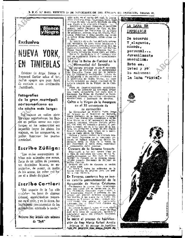 ABC SEVILLA 19-11-1965 página 60