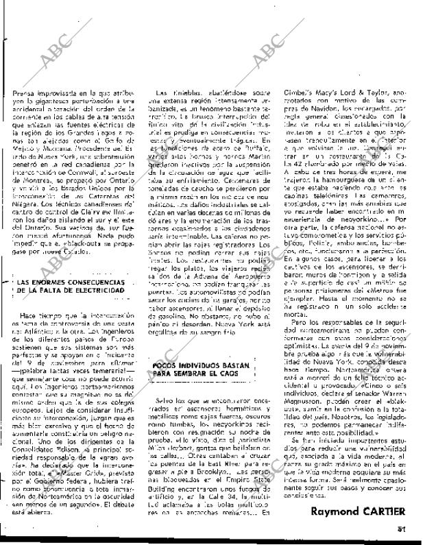 BLANCO Y NEGRO MADRID 20-11-1965 página 51