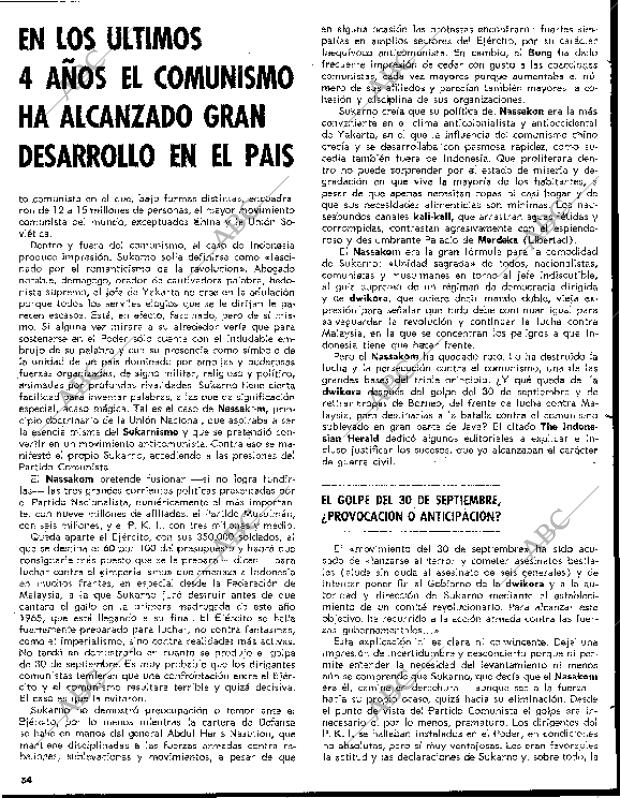 BLANCO Y NEGRO MADRID 20-11-1965 página 54