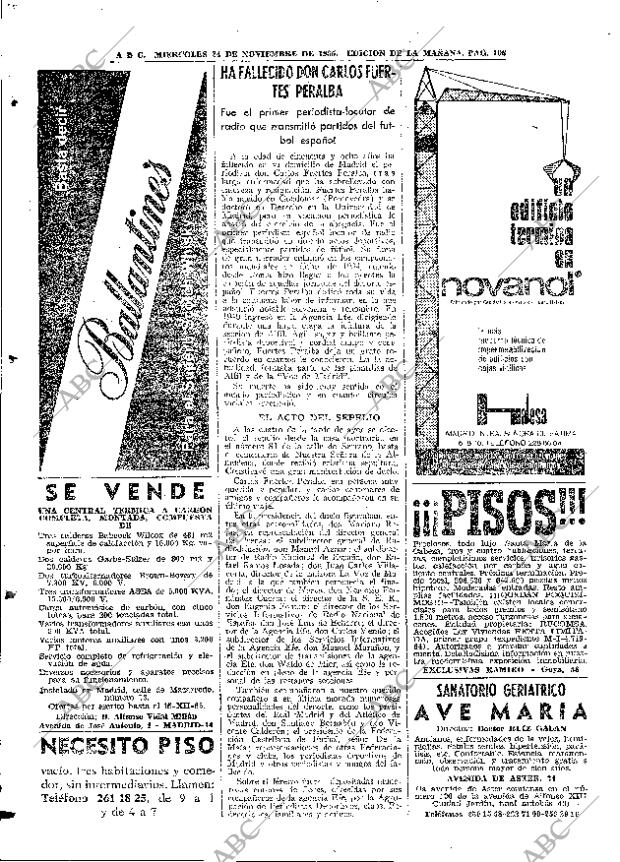 ABC MADRID 24-11-1965 página 106