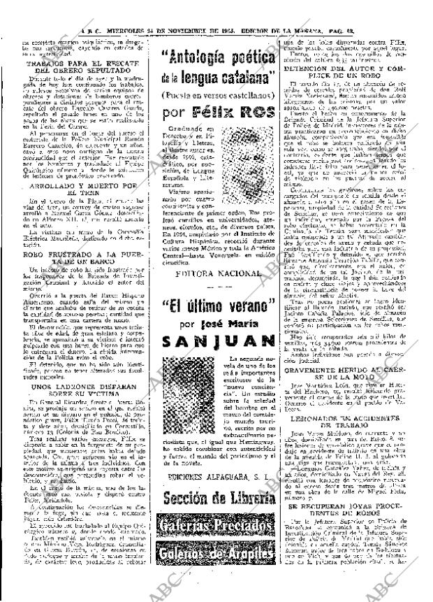 ABC MADRID 24-11-1965 página 88