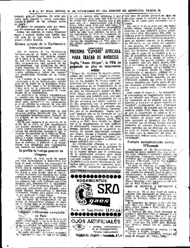 ABC SEVILLA 25-11-1965 página 52