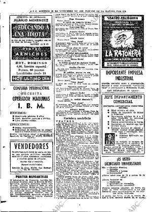 ABC MADRID 28-11-1965 página 110