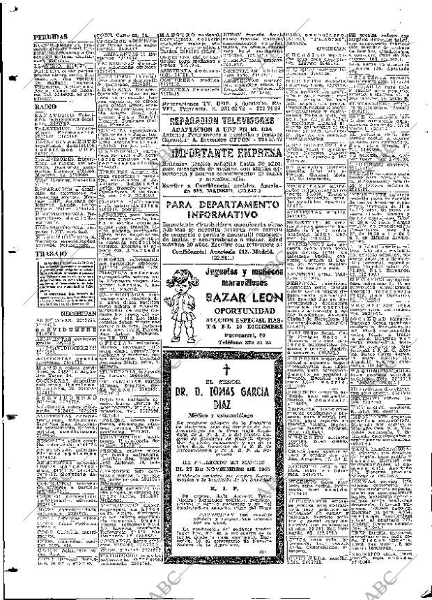 ABC MADRID 28-11-1965 página 120
