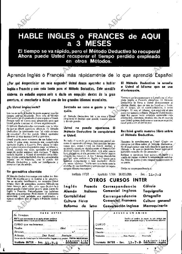 ABC MADRID 28-11-1965 página 22