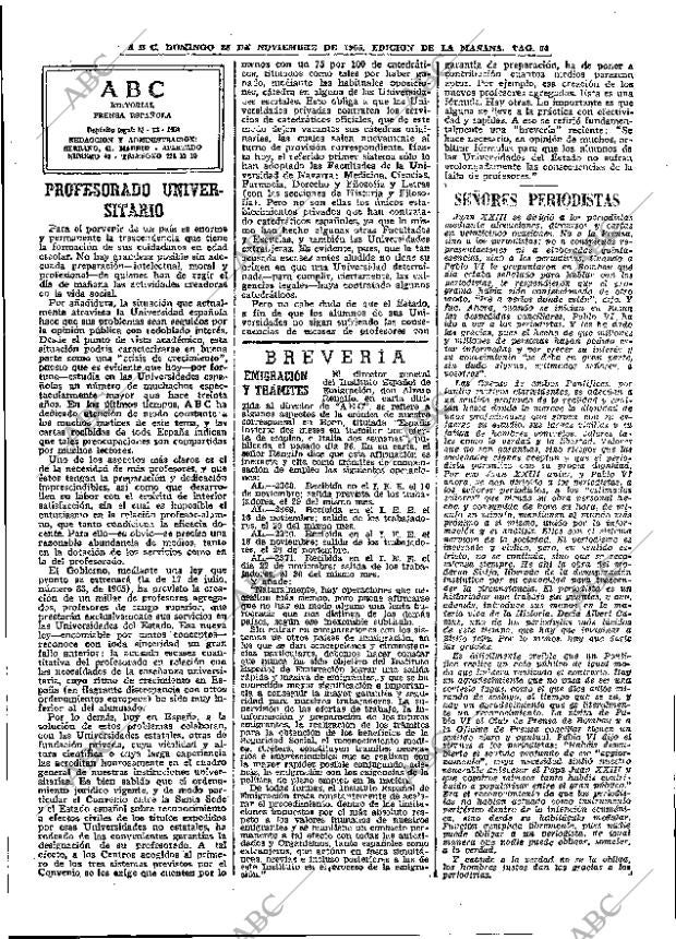 ABC MADRID 28-11-1965 página 64