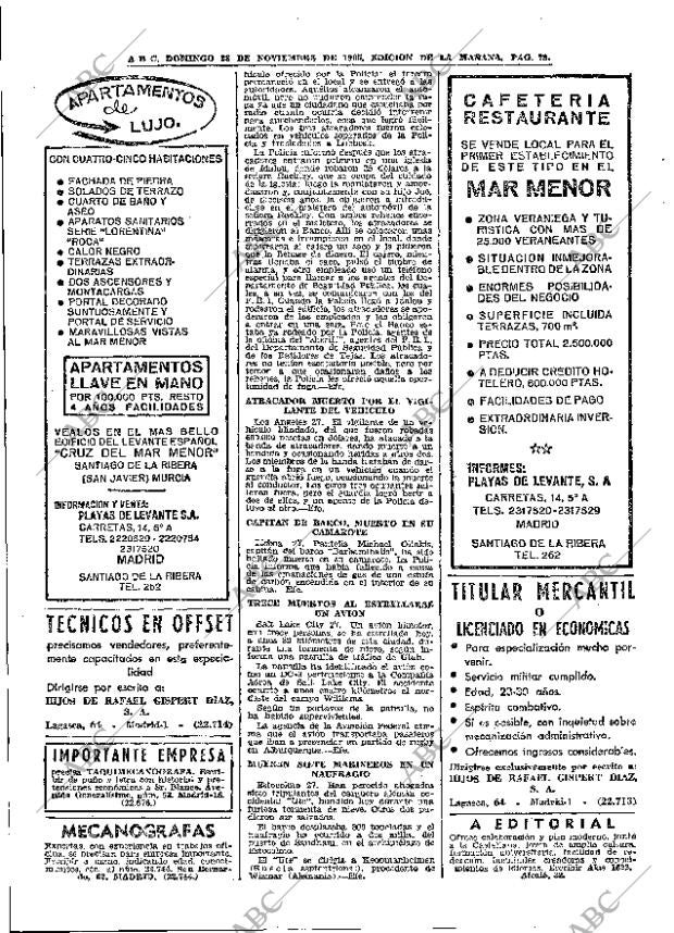 ABC MADRID 28-11-1965 página 78