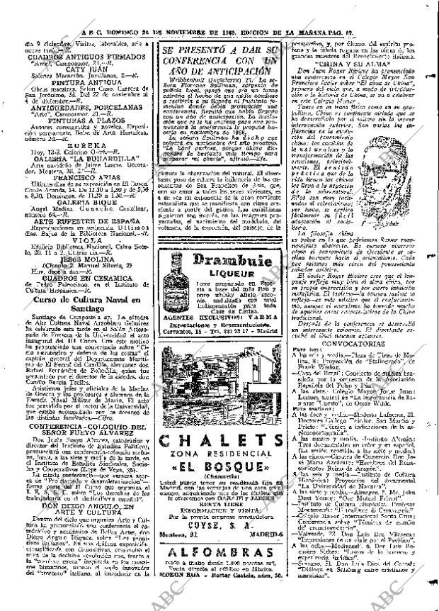 ABC MADRID 28-11-1965 página 97