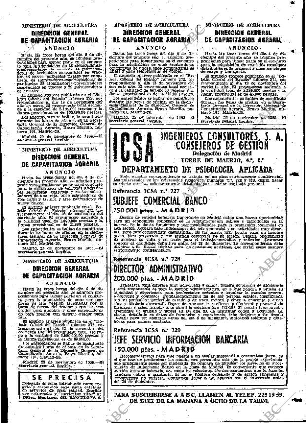 ABC MADRID 30-11-1965 página 117