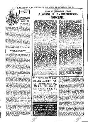 ABC MADRID 30-11-1965 página 69