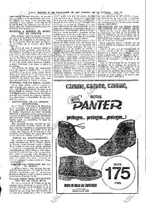 ABC MADRID 30-11-1965 página 71