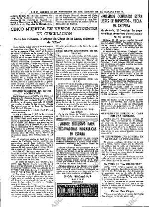 ABC MADRID 30-11-1965 página 75