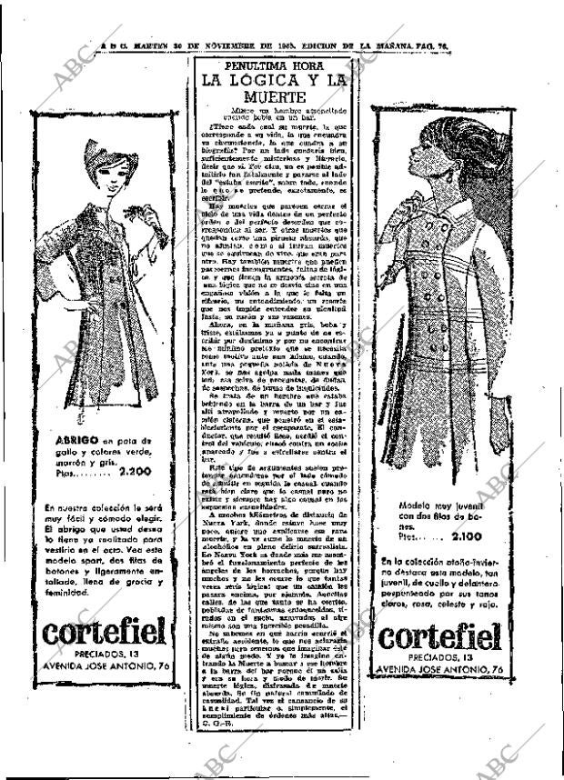 ABC MADRID 30-11-1965 página 76