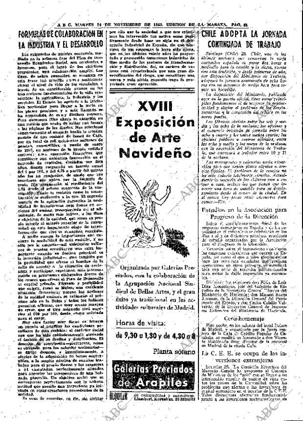 ABC MADRID 30-11-1965 página 81